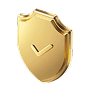 Insurance Gold Icon